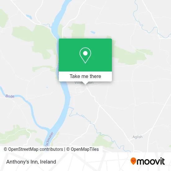 Anthony's Inn map