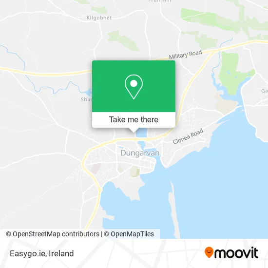 Easygo.ie map