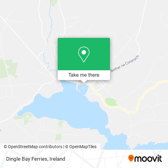 Dingle Bay Ferries map