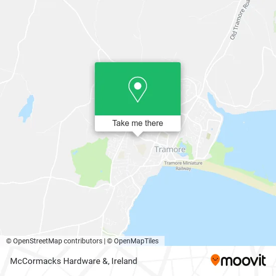 McCormacks Hardware & map