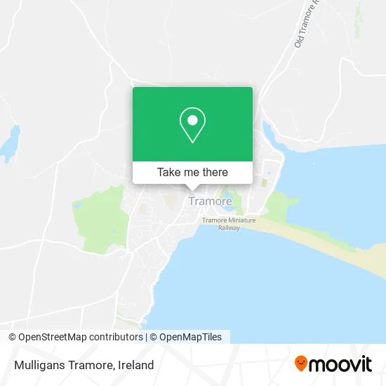Mulligans Tramore map