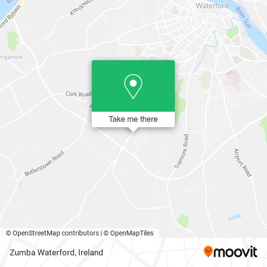 Zumba Waterford map