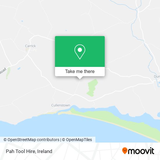 Pah Tool Hire map