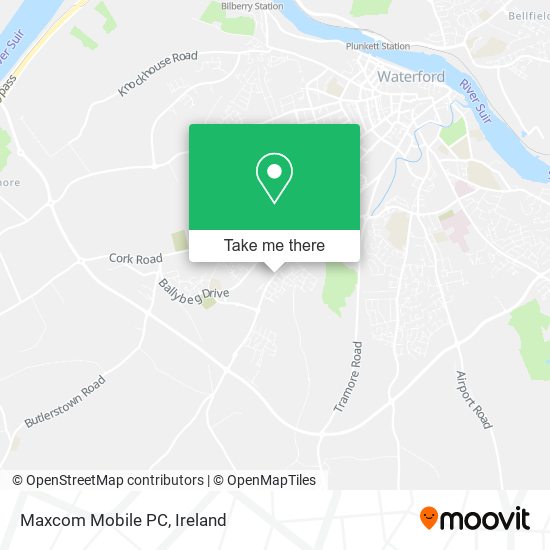 Maxcom Mobile PC map