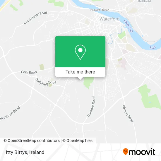 Itty Bittys map
