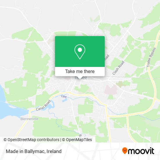 Made in Ballymac map