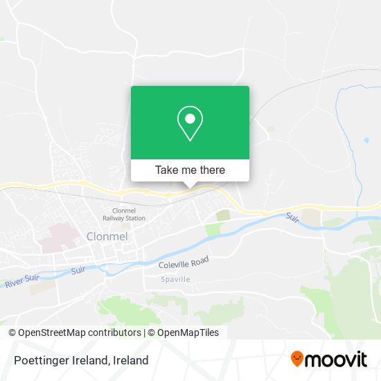 Poettinger Ireland map