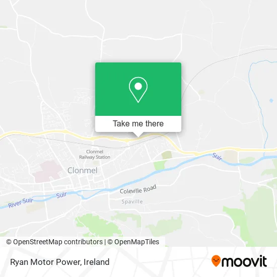 Ryan Motor Power map
