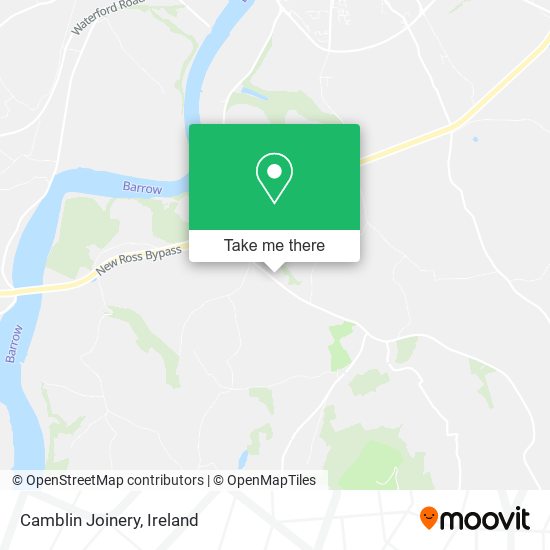 Camblin Joinery map