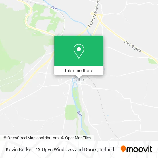 Kevin Burke T / A Upvc Windows and Doors map