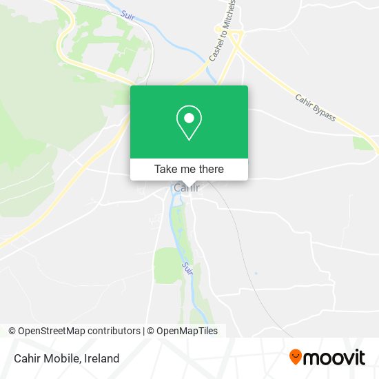 Cahir Mobile map