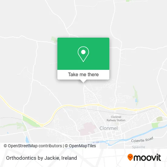 Orthodontics by Jackie map