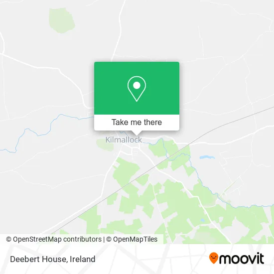 Deebert House map