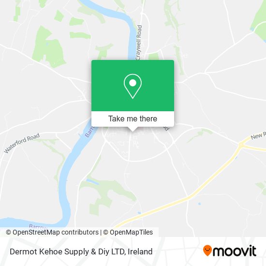Dermot Kehoe Supply & Diy LTD map