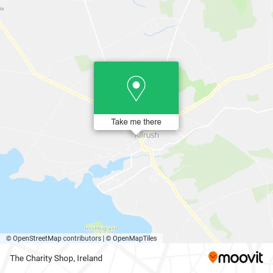 The Charity Shop map
