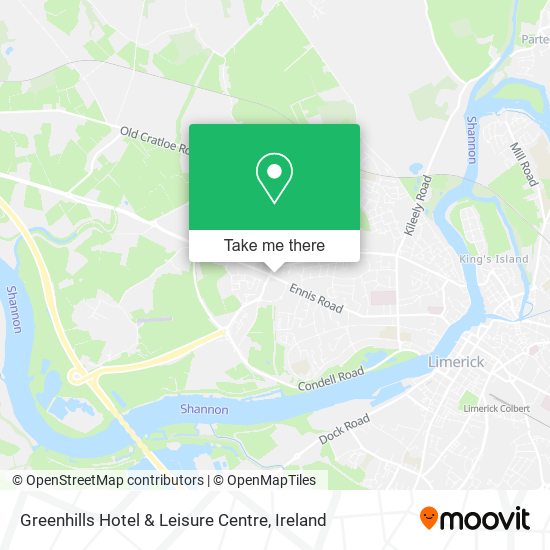 Greenhills Hotel & Leisure Centre map