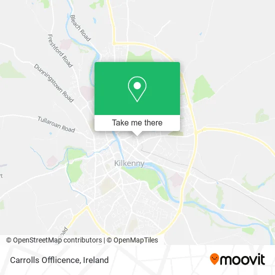 Carrolls Offlicence map
