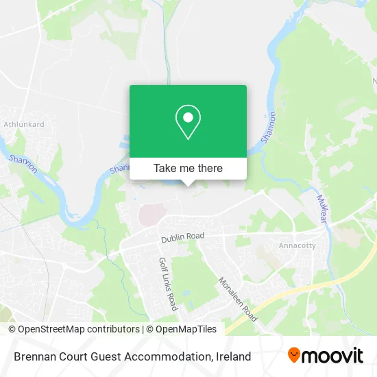 Brennan Court Guest Accommodation map