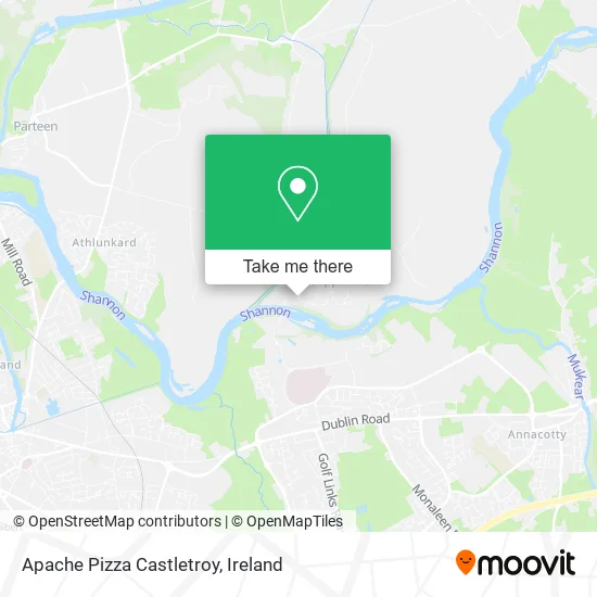 Apache Pizza Castletroy map