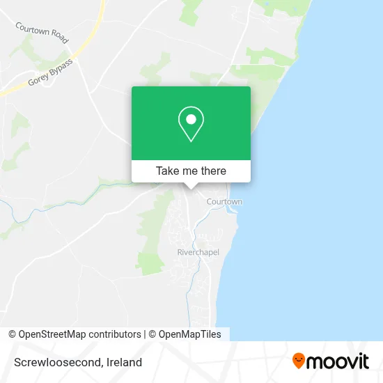 Screwloosecond map