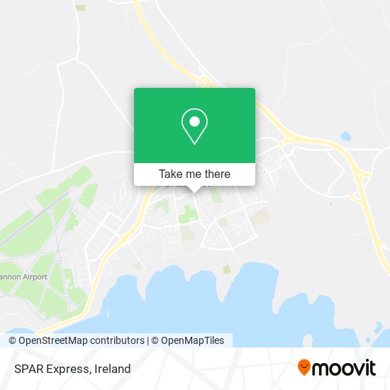 SPAR Express map