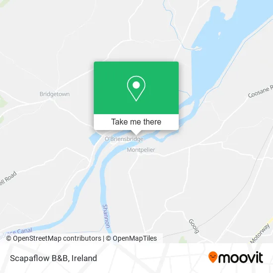 Scapaflow B&B map