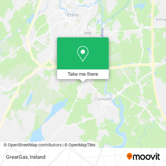 GreatGas map