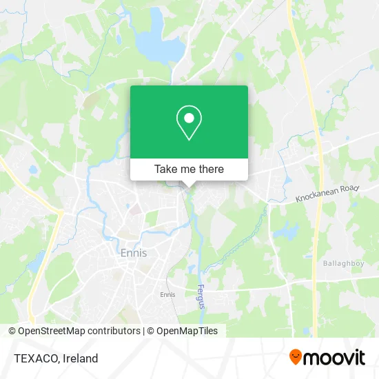 TEXACO map