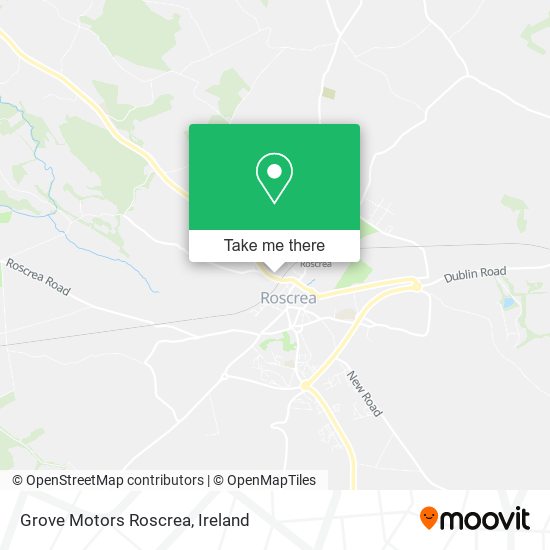 Grove Motors Roscrea map