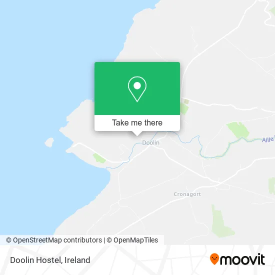 Doolin Hostel map