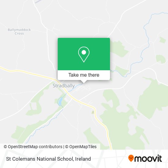 St Colemans National School map