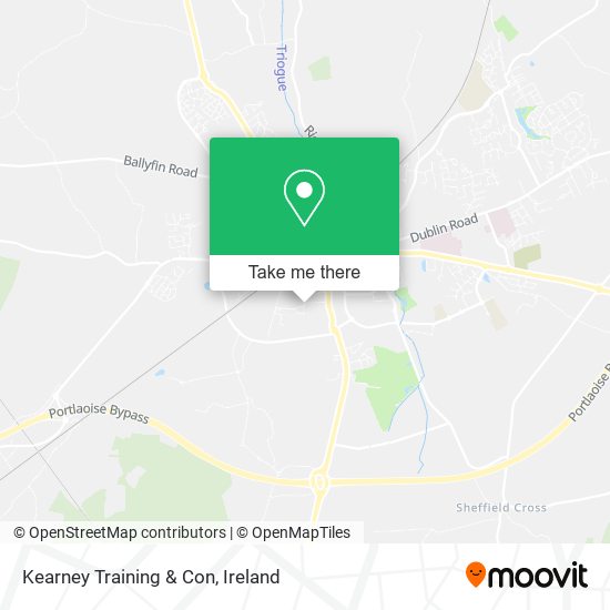 Kearney Training & Con map