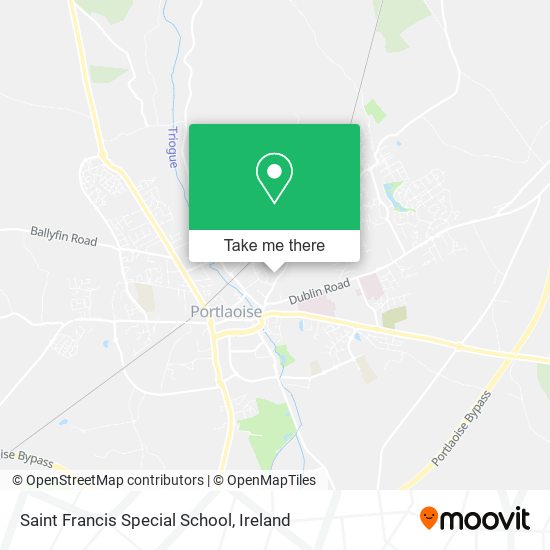 Saint Francis Special School map