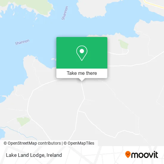 Lake Land Lodge map