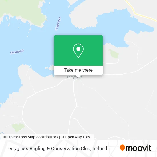 Terryglass Angling & Conservation Club map
