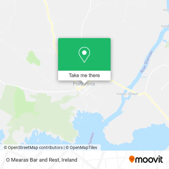 O Mearas Bar and Rest map