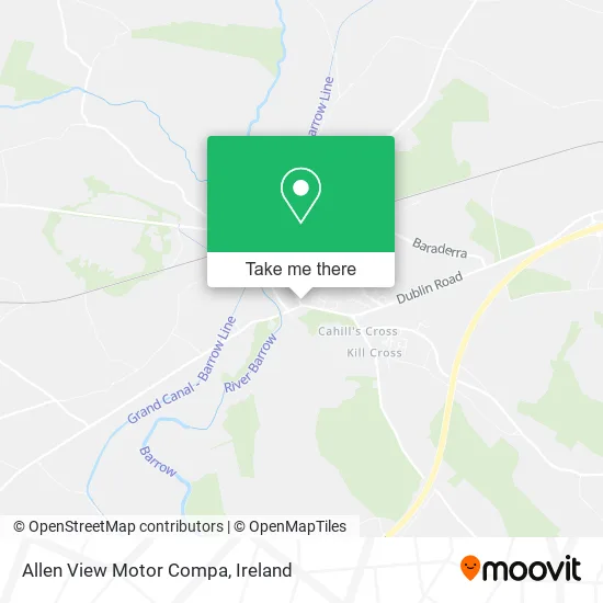 Allen View Motor Compa map