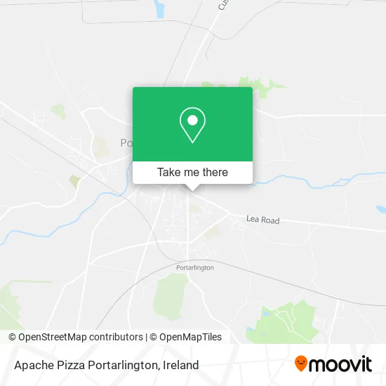 Apache Pizza Portarlington map