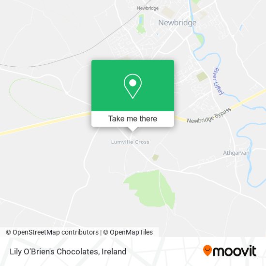 Lily O'Brien's Chocolates map
