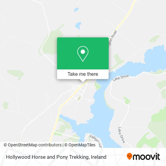 Hollywood Horse and Pony Trekking plan