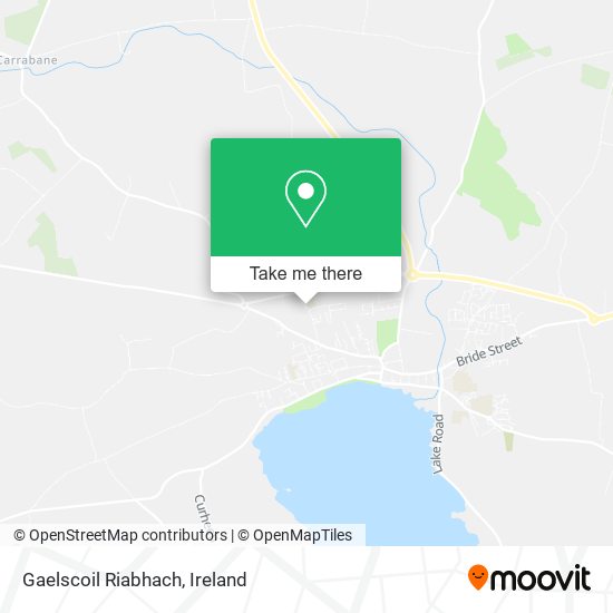 Gaelscoil Riabhach map