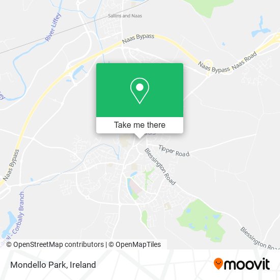 Mondello Park map