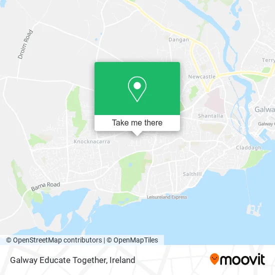 Galway Educate Together map