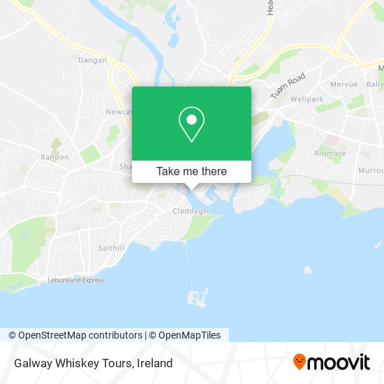 Galway Whiskey Tours plan