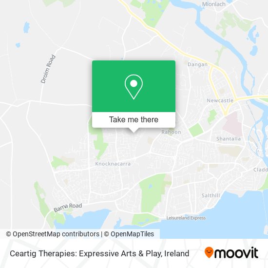 Ceartig Therapies: Expressive Arts & Play map