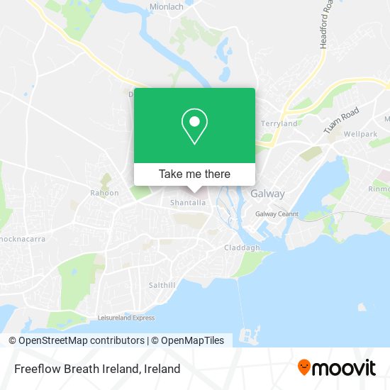 Freeflow Breath Ireland map