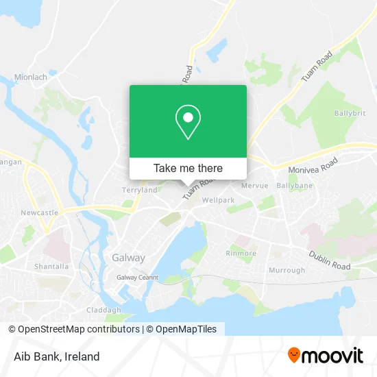 Aib Bank map