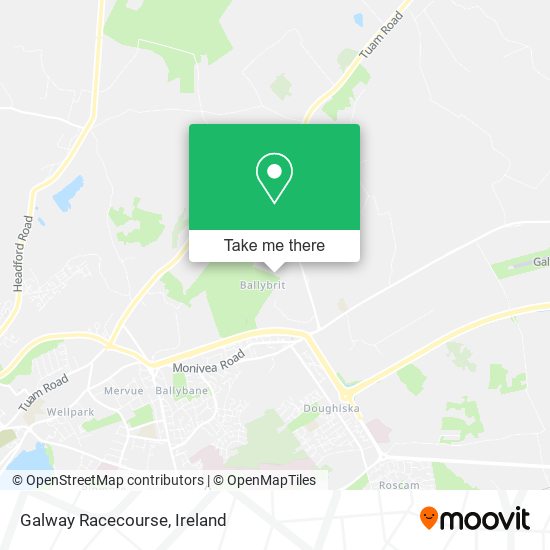 Galway Racecourse map