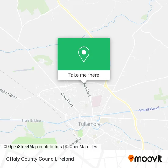 Offaly County Council map