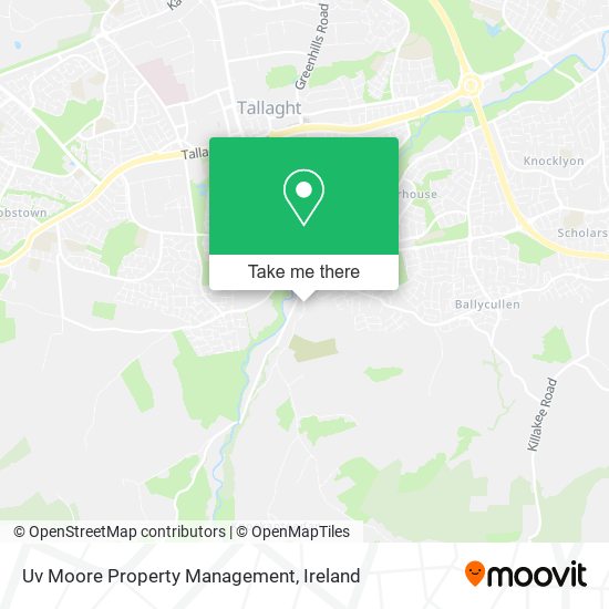 Uv Moore Property Management map